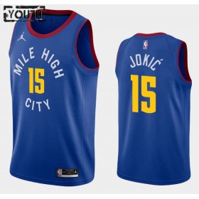 NBA Denver Nuggets Trikot Nikola Jokic 15 Jordan Brand 2020-2021 Statement Edition Swingman - Kinder